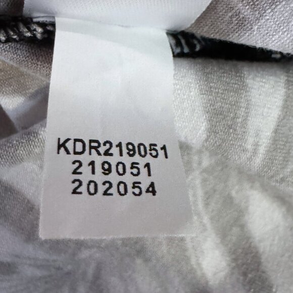 J JILL Wherever Sleeveless V-Neck Maxi Dress Black Beige Leaf Print Pattern XL - Picture 8 of 8